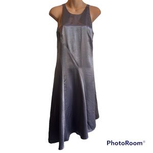 NWT Banana Republic Heritage Collection Dress. Size 0. Silver.